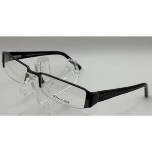 Oxydo Eyewear Rectangular Glasses Black Unisex 135 Temple